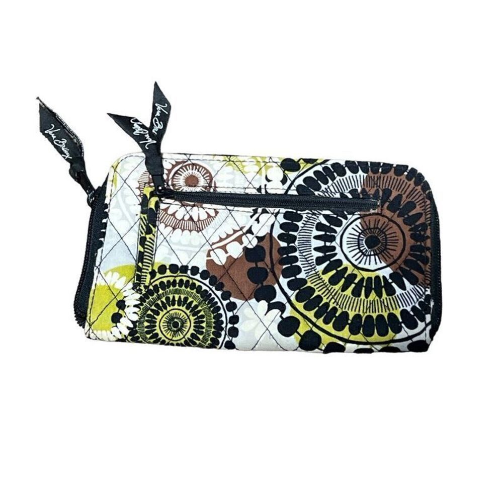 Vera Bradley Cocoa Miss Organizer Zippy Wallet